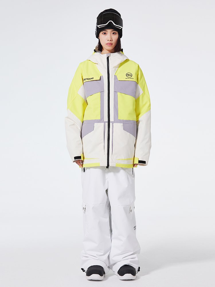 ARCTIC KING SKI SUIT FOR MEN AND WOMEN WITH A LOOSE VERSION OF WIND AND WATER PROTECTION AGAINST COOL SINGLE-BOARD SKATING
