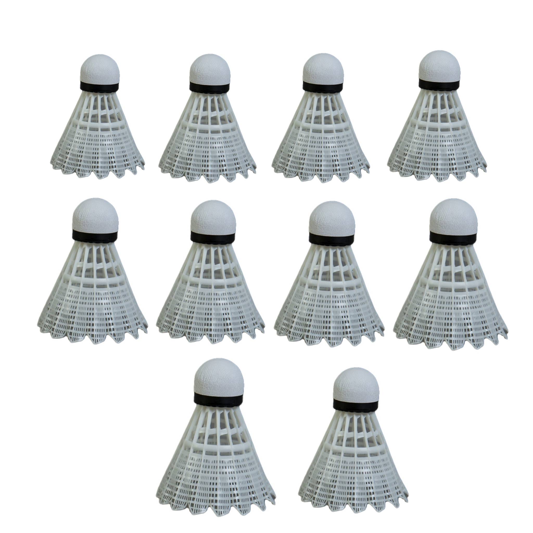 Nylon badminton 12 plastic non -goose hair multi -color can be selected and not easy to break the indoor outdoor training ball