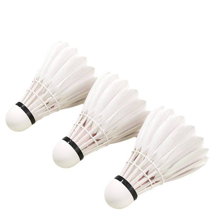 Badminton is not easy to play genuine products, it is not easy to smash goose feather indoor outdoor game windproof training 6