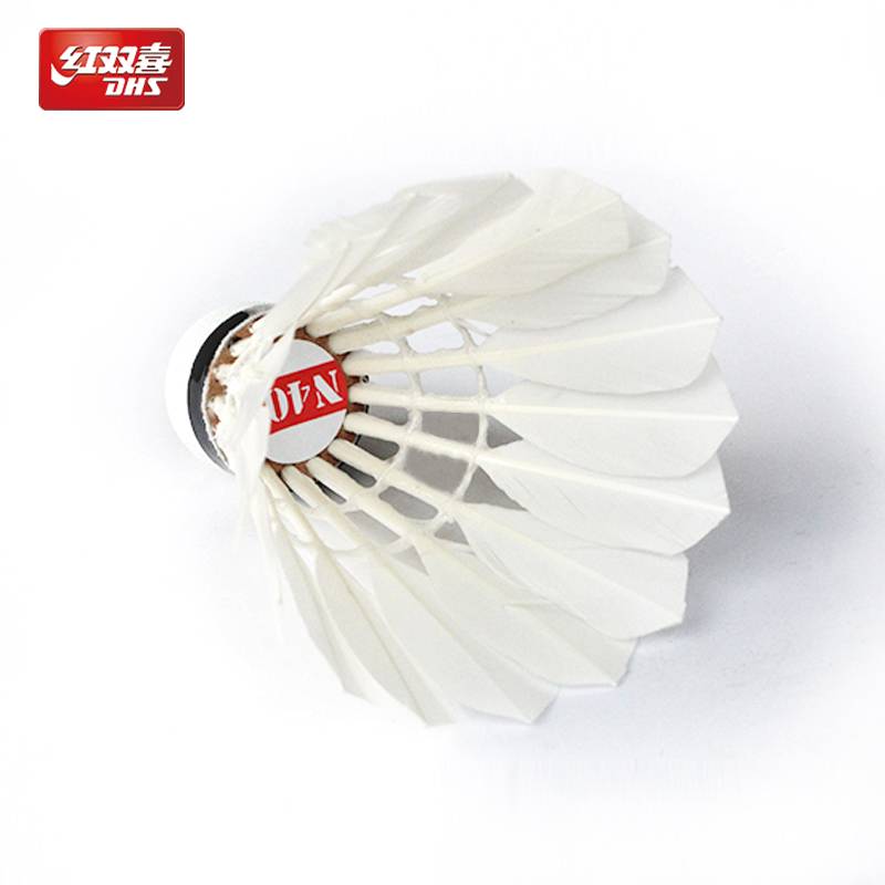 Red Double Happiness Badminton 12 Packing King is not prone to bad badminton indoor game windproof training 6