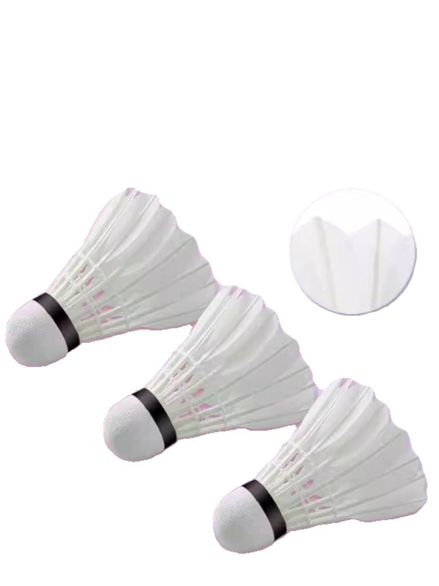 Kawasaki blue and white porcelain Q5 badminton goose feathers No. 6 No. 7 flight stable play game training set 12 balls