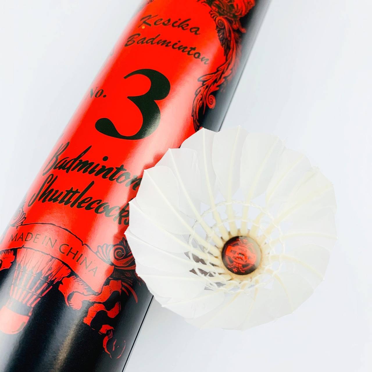 Red Shuangxi New K3 Badminton Patriarch King 12 Playing Game Durable Professional Indoor and Overseas Training