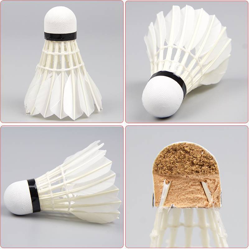Badminton is not easy to beat the goose feather indoor outdoor game windproof training ball