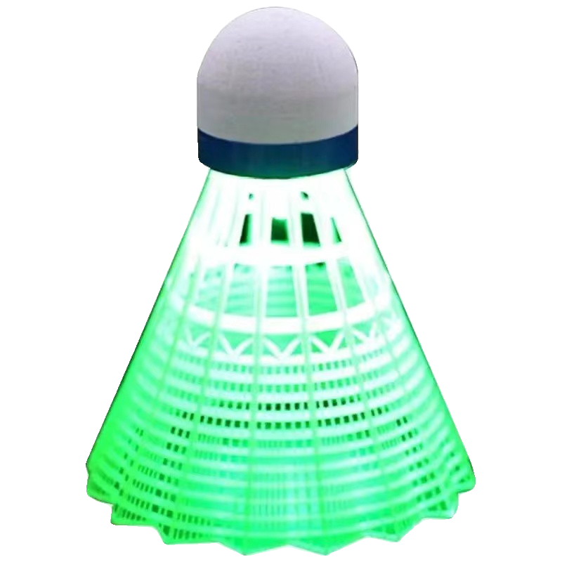Night -light badminton windproof night glowing badminton badminton badminton fluorescent ball plastic nylon ball