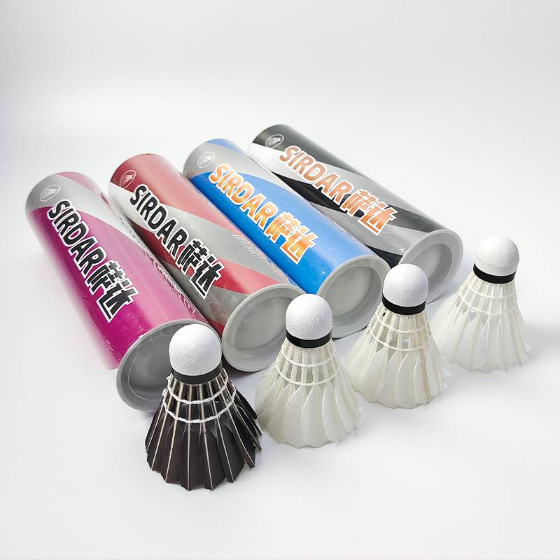 Badminton -resistant king genuine is not easy to break professional goose hair balls 6 12 outdoor games training ball