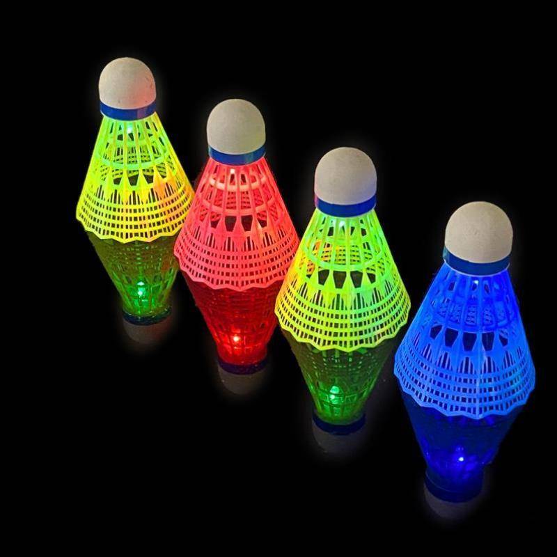 Night -light light -emitting professional training at night with long -lasting night lamp fluorescence lamp Badminton balls at night stable and shiny
