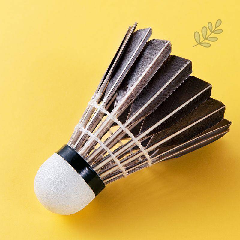 Badminton to play king goose puppets without bad competition Student entertainment training duck, goose duck feather white feathers