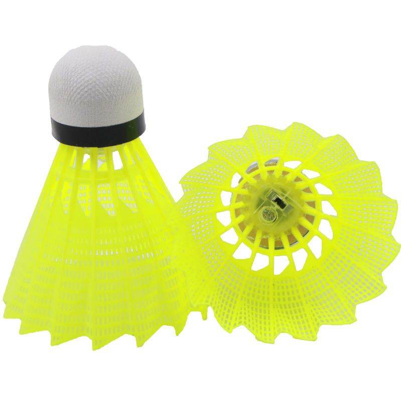 Night -light badminton plastic windproof room outdoor training nylon night fluorescent goose hair light badminton badminton badminton badminton