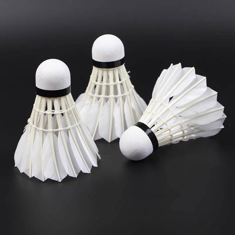 Badminton genuine goose feathers and fighting king 6, 12, 12 unsuitable indoor and outdoor training, durable outdoor competition