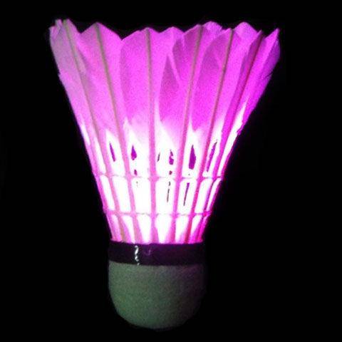 Luminous ball LED fluorescence king has badminton switch to hit plastic lamps at night light switch outdoors at night