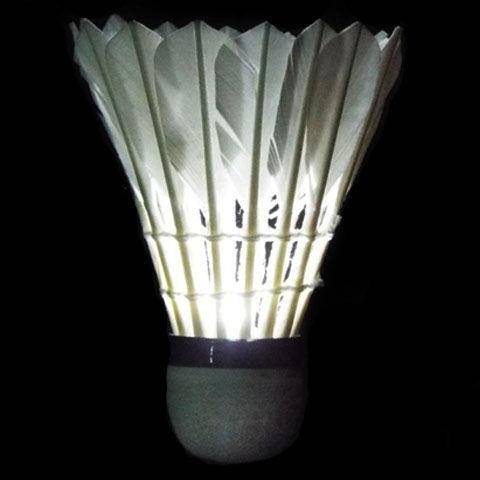 Luminous ball LED fluorescence king has badminton switch to hit plastic lamps at night light switch outdoors at night
