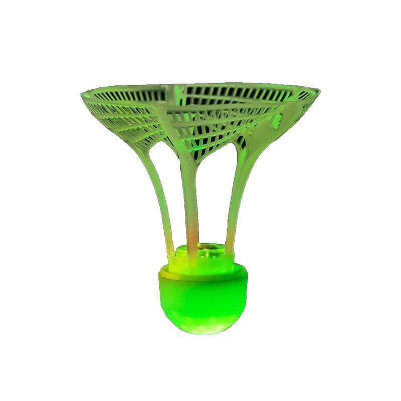 Night -light wind -proof glowing badminton balls super resistant to fight outdoor fluorescent light plastic nylon ball