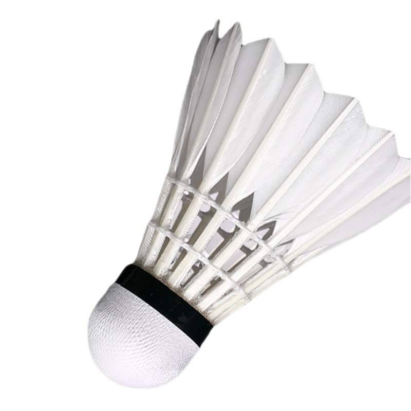 New models buying badminton support windproof and playing goose hair ball white black outdoor learning training ball 2024