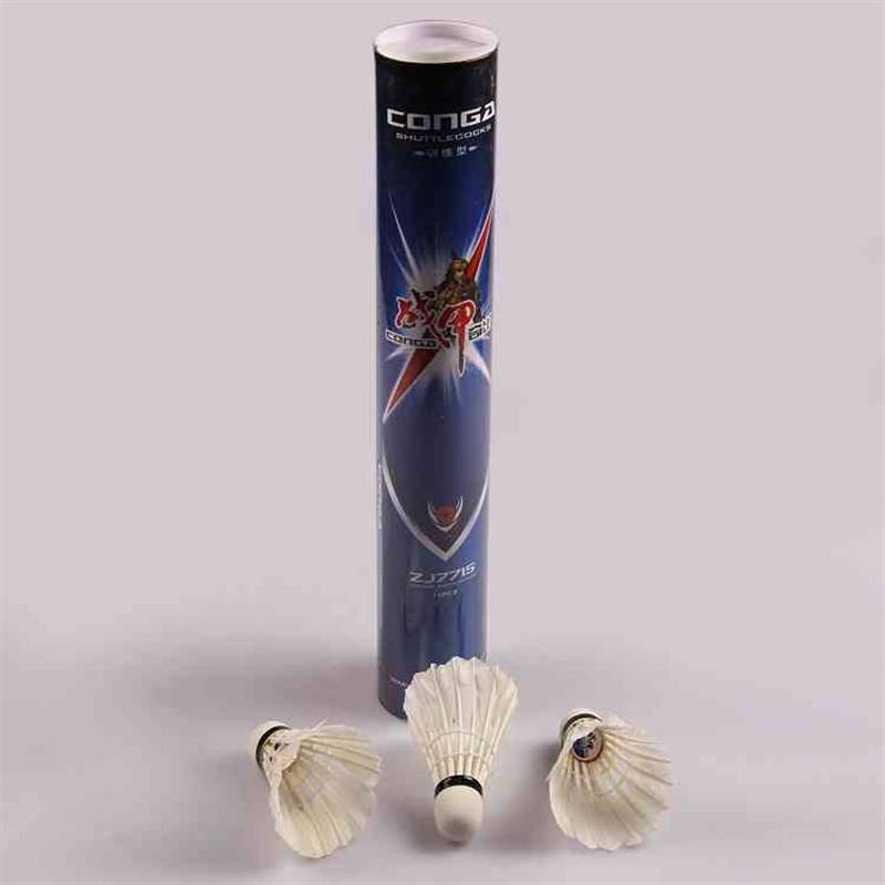 Battlefront 7710 White Goose Fur on Badminton Badminton Badminton Training Battle Ball Learning Y12 Badminton