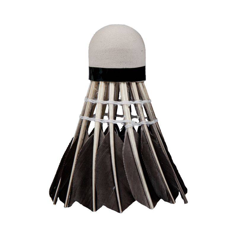 Outdoor training entertainment black goose feather badminton 3 only 6 only 12 loaded flight stable and anti -outdoor entertainment badminton
