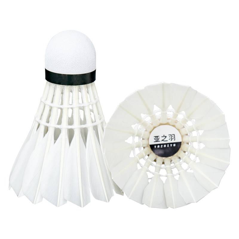 Badminton is easy to play with only resistance 2 to crack the black goose feather D outdoor game training for the ball 1 badminton hall