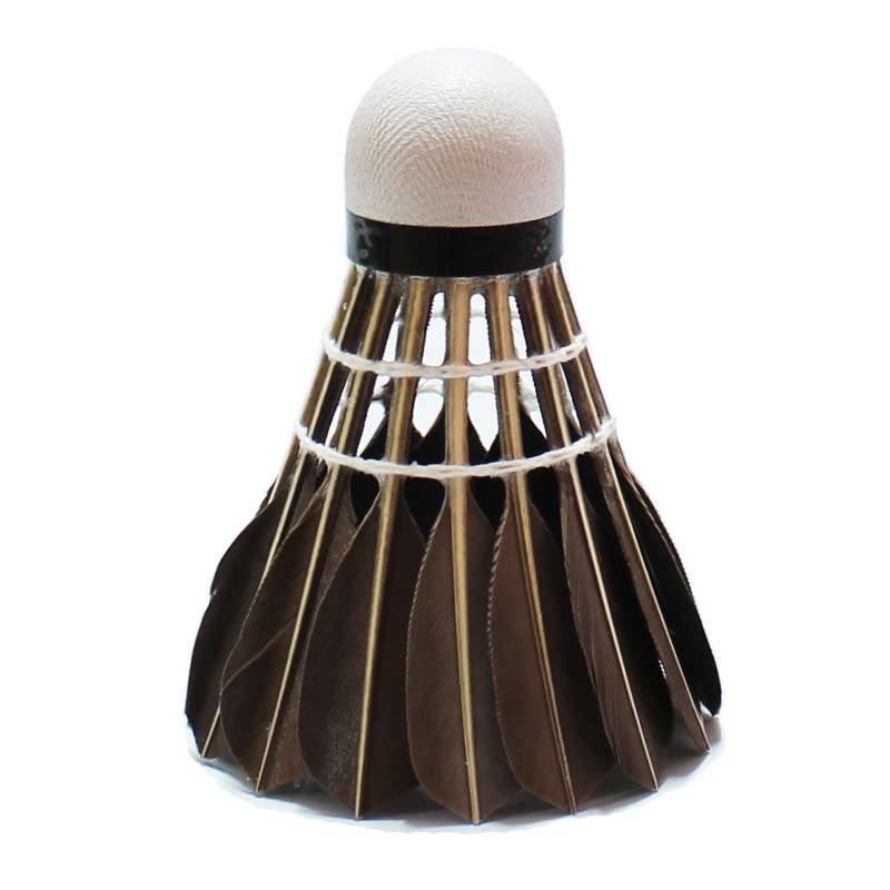 Qunli 08 Badminton goose hair black knives, 12 installation school student training, stabilization stable sports supplies