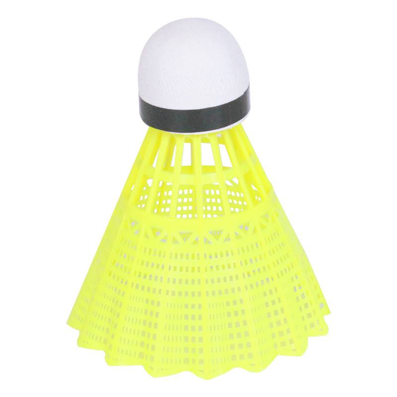 6 installed nylon badminton table fiber ball head to hit Antarctic wind plastic badminton