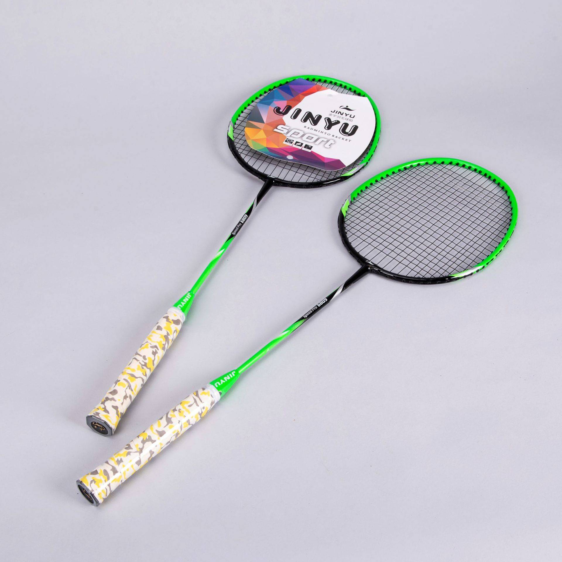 Wicker Duo Feather two adult beginners high -bombs, high bombs, training students professional sports entertainment rackets
