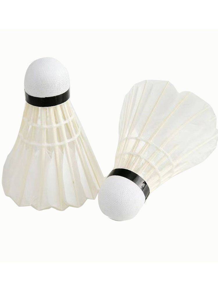 12 badminton 12 installation/6 installation -resistant king badminton badminton white black outdoor training professional competition to play