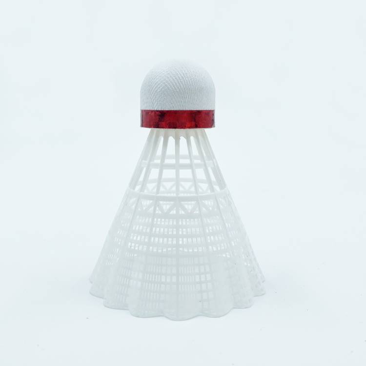 2 tube -loaded Nylon ball 120 badminton play king training ball outdoor windproof yellow and white random delivery
