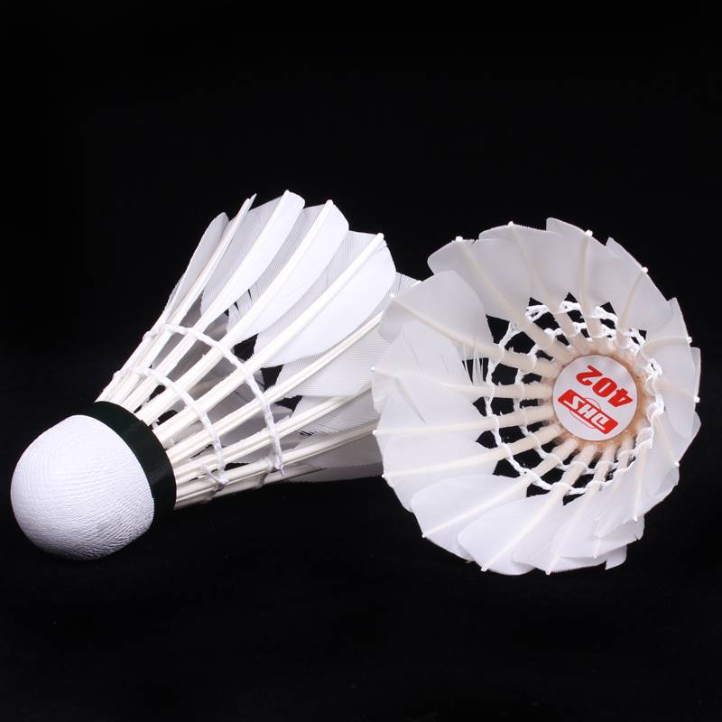 Red Shuangxi badminton indoor venue outdoor durability 6 only 12 composite ball elastic badminton 402