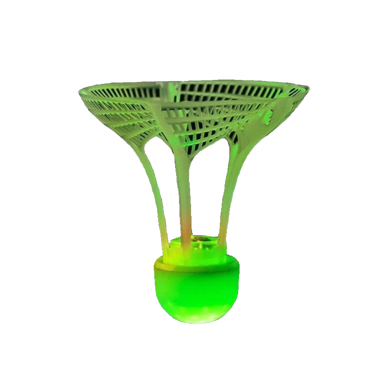 Luminous badminton luminous LED at night with light high elasticity night hair shiny windproof and badminton nylon