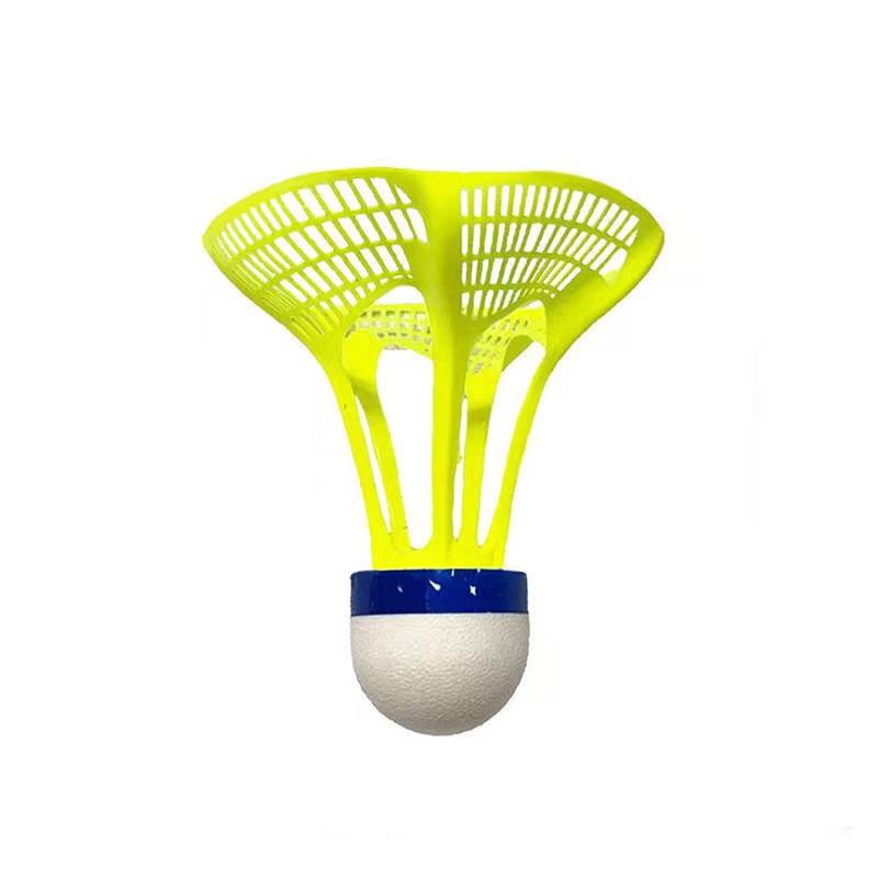 Badminton outdoor windproof nylon plastic 6 balls 3 one, 12 pretend to play, no rotten genuine training