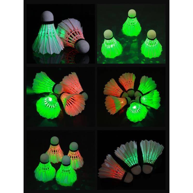 Glowing badminton goose feather windproof nylon plastic outdoor training night fluorescence belt light luminous badminton badminton badminton badminton badminton badminton badminton