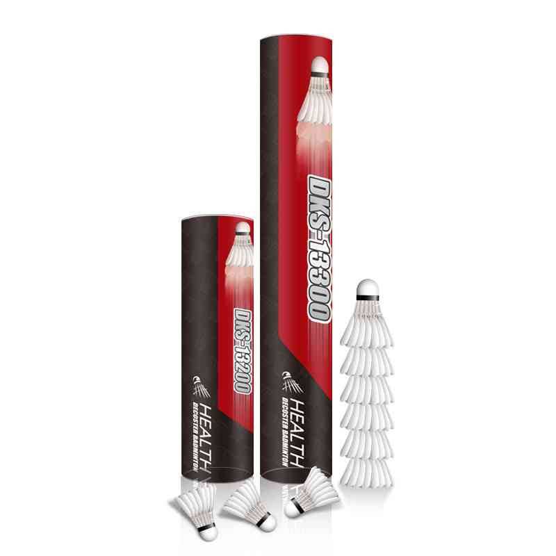 Badminton 12 pretending to play king's beginner scholar goose hair ball adult children's outdoor game set badminton