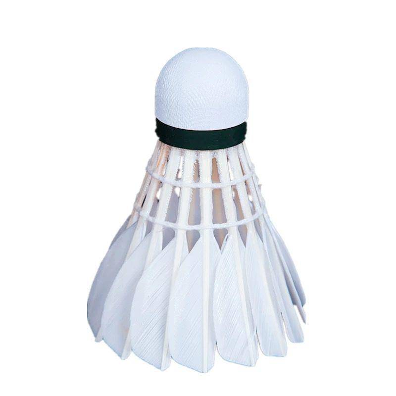 Outdoor super resistant professional entertainment badminton indoor windproof 3 installed 6 installed 12 duck hair badminton