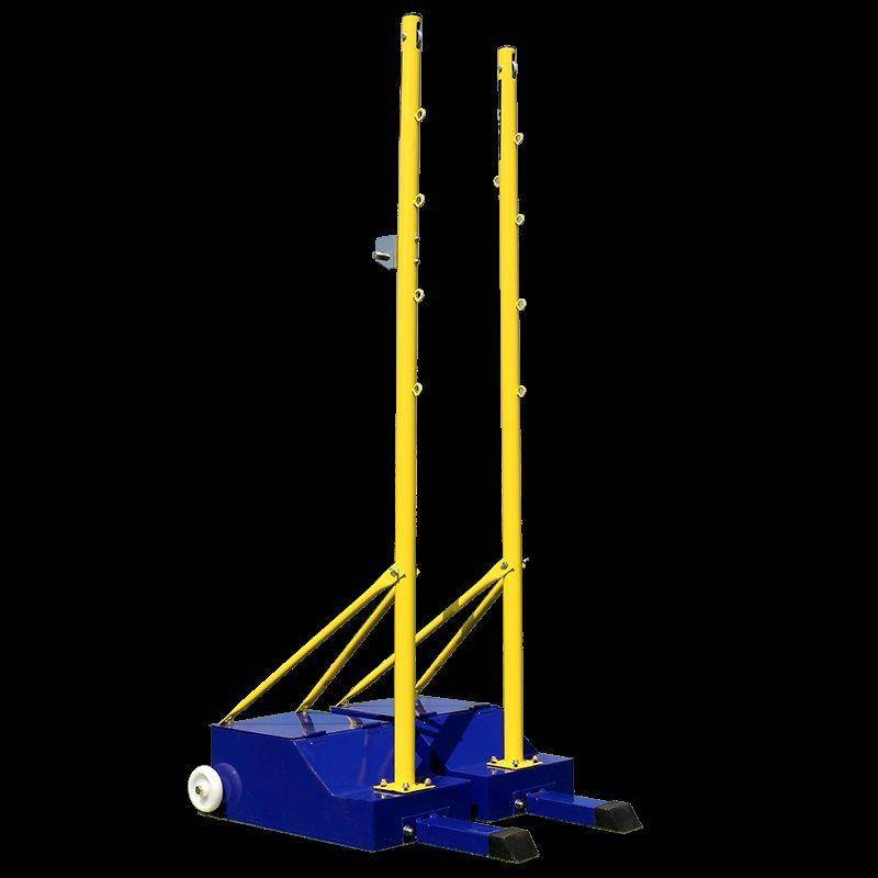 Badminton network column standard indoor and outdoor mobile air balloon pillar badminton column portable badminton network frame