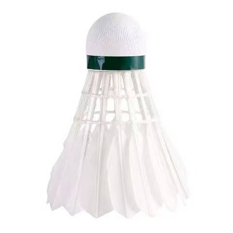 Badminton 12 pretend to play genuine products is not easy to break the goose feather indoor outdoor game windproof training 6