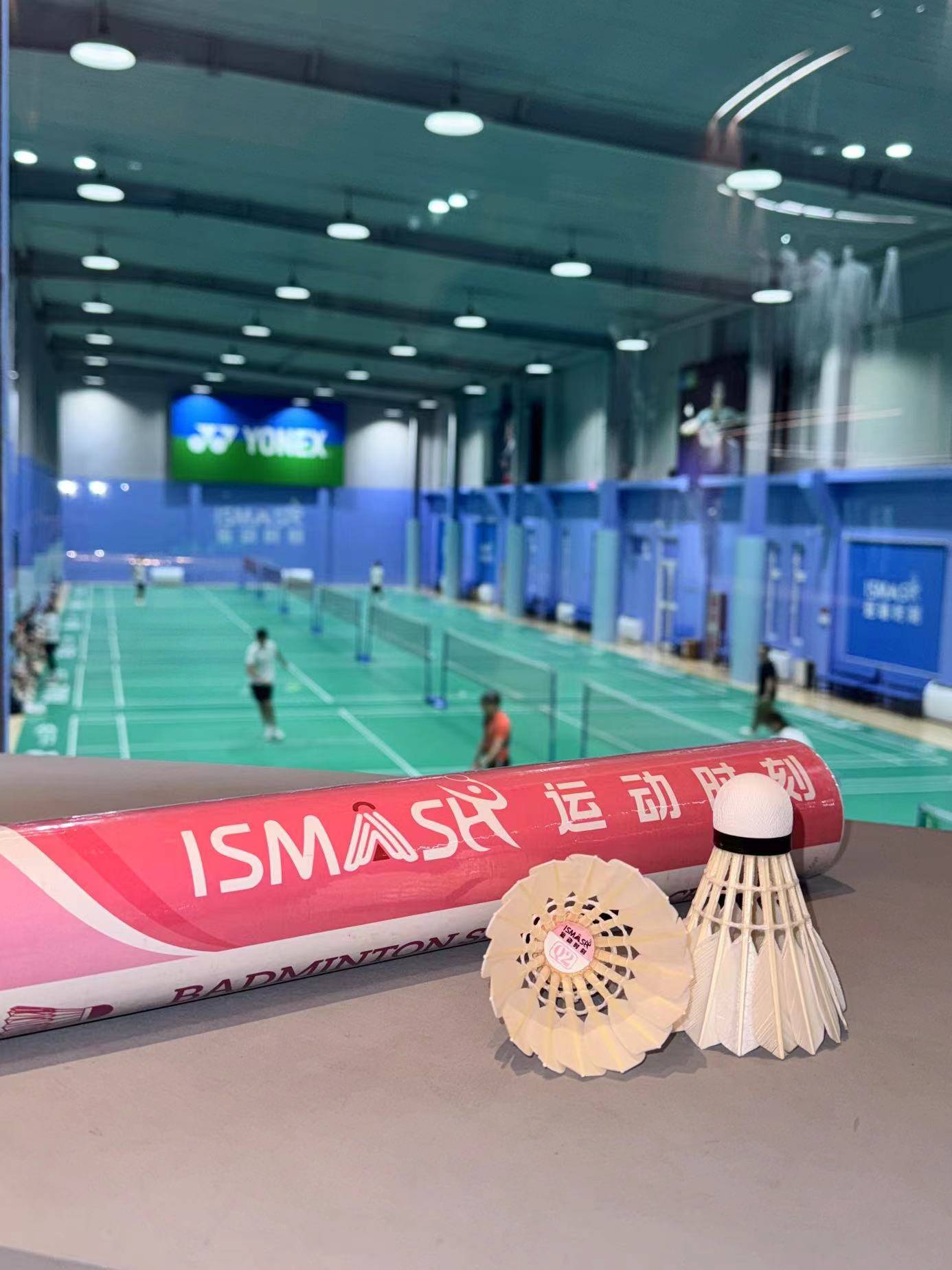 ISMASH badminton Q2 resistance stable 77 speed ball goose feather Pinghui 12 -one installation