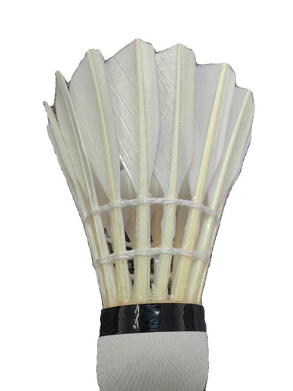 Factory direct selling indoor and outdoor ENI8 duck hair Small and medium -sized square super -resistant badminton three barrels of 