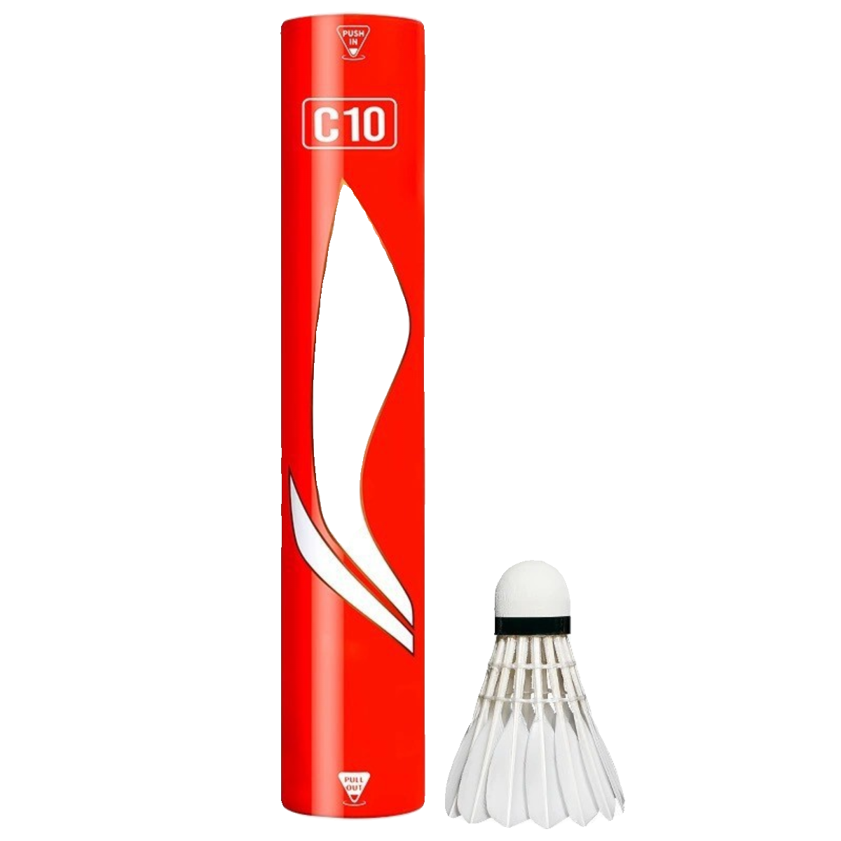 Li Ning C10 Badminton Fighting King Flying Stable Stable Bar Hall Club Training Competition 12 Genuine