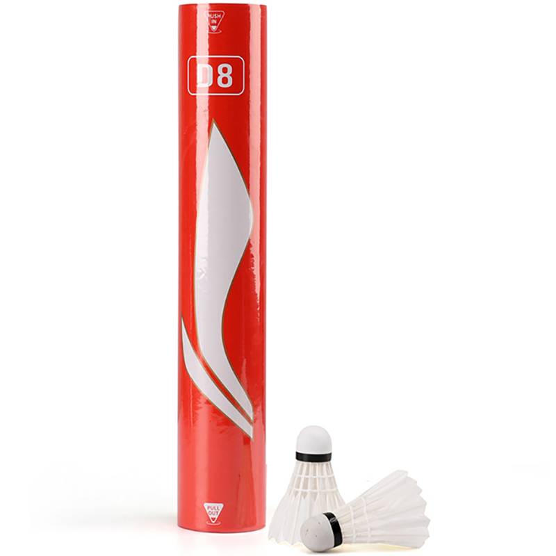 Genuine Lining Li Ning D8 Badminton Water Duck Mai Mao Ping Stable Training Competition 12 Cork Balls A6