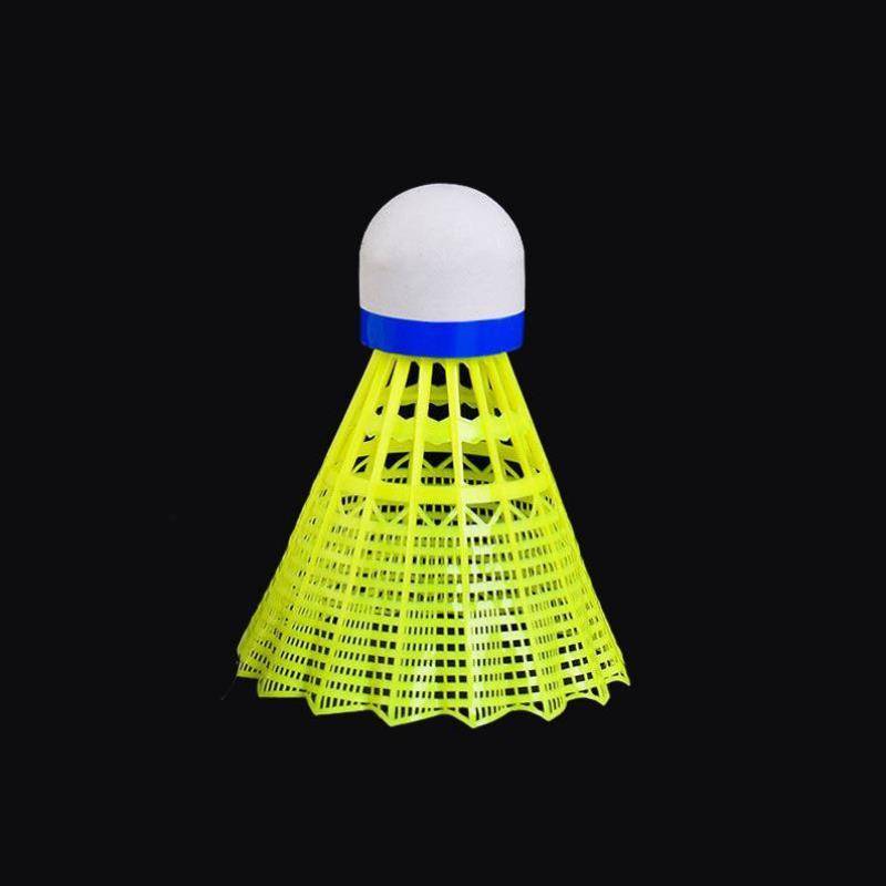 Streaming toy night fluorescent nightball training badminton room indoors to fight against wind resistance users with light outside