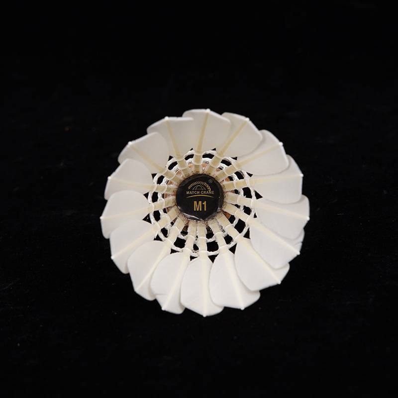 M1 Badminton Sanpin Cork Competition Special Badminton Goose Flower Full Badminton Manufacturer