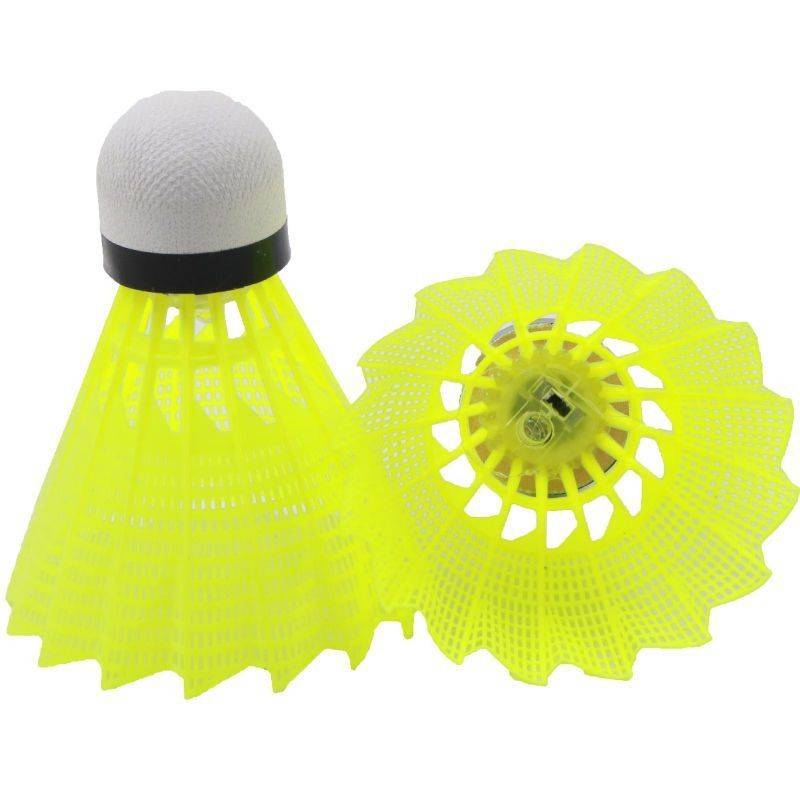 Lighting badminton LED luminous night light with light light night windproof nylon plastic outdoor goose hair durable