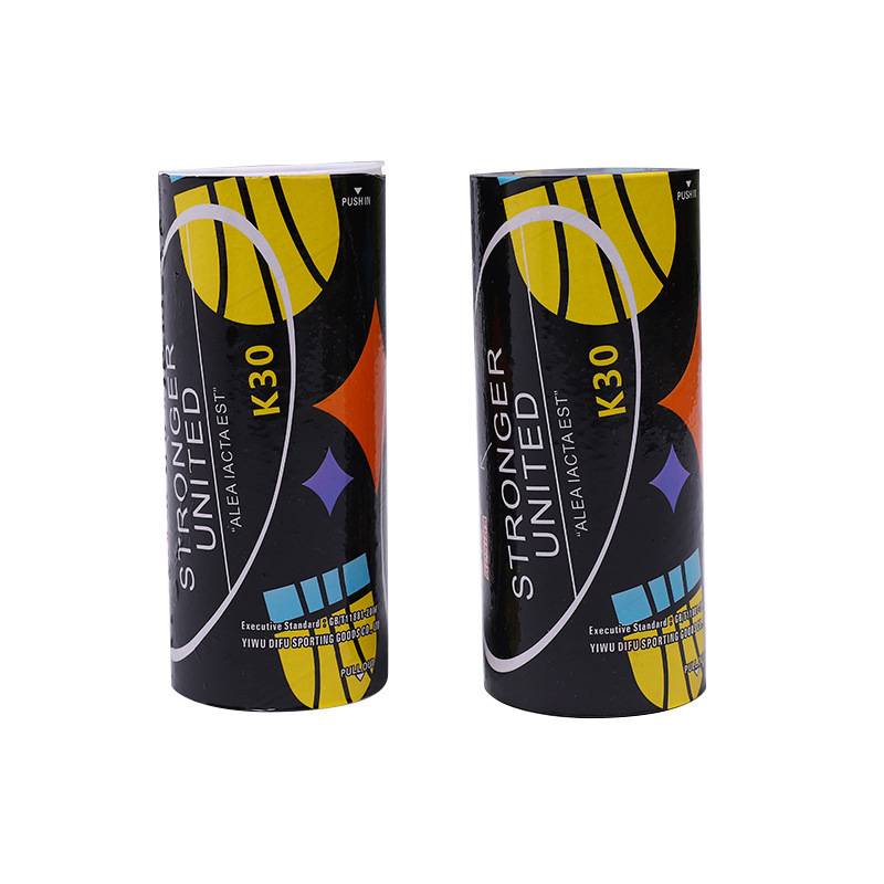 6 badminton 6 installed genuine goose hair balls stable and resistant to indoor outdoor training.