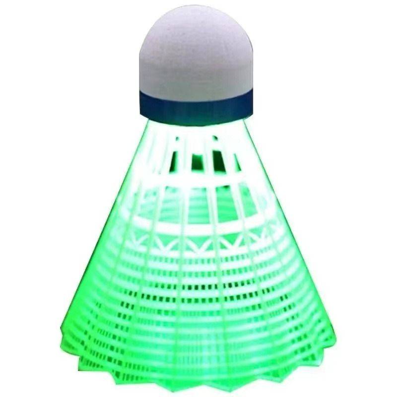 Night -light badminton windproof night glowing badminton badminton badminton fluorescent ball plastic nylon ball