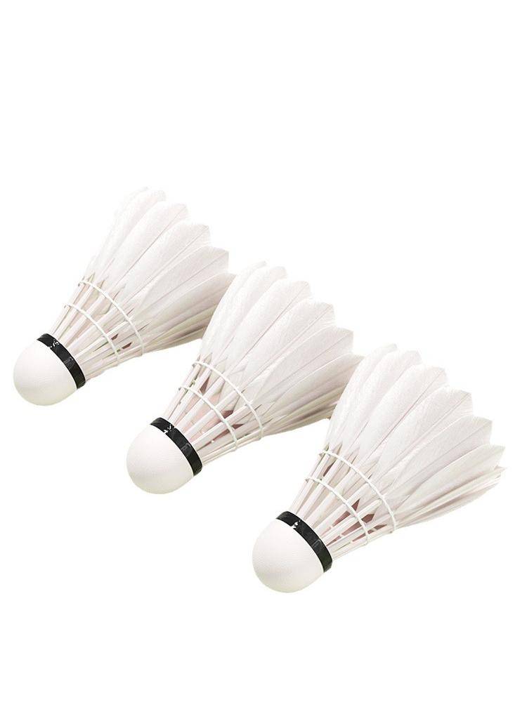 Badminton is not easy to play genuine products, it is not easy to smash goose feather indoor outdoor game windproof training 6