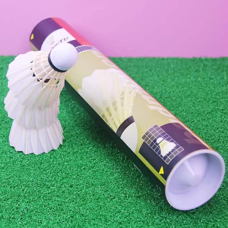 Hangya Badminton Patriarch No. 5 Professional Games Balls and Stable Training 12 Cork Duck Mao Genuine