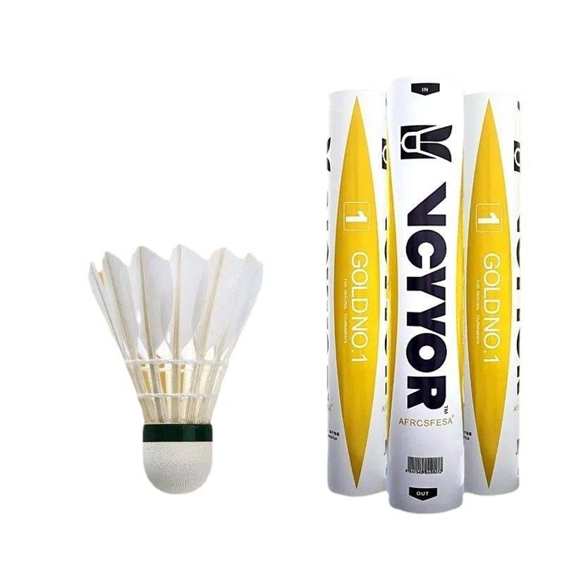 The Golden Yellow One badminton is the master of the King's game