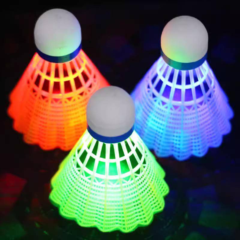 Glowing badminton belt LED light luminous color -resistant plastic -resistant plastic nylon high elastic night windproof