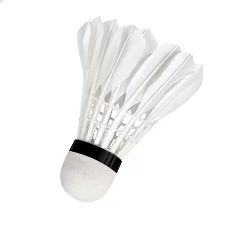 Genuine badminton 12 pretending to play king and genuine products are not easy to smash goose feather outdoor competition set training ball