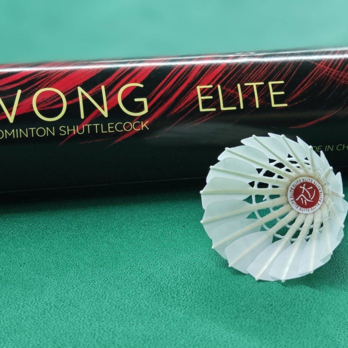 Wong elite badminton (more favorable to buy multiple barrels)