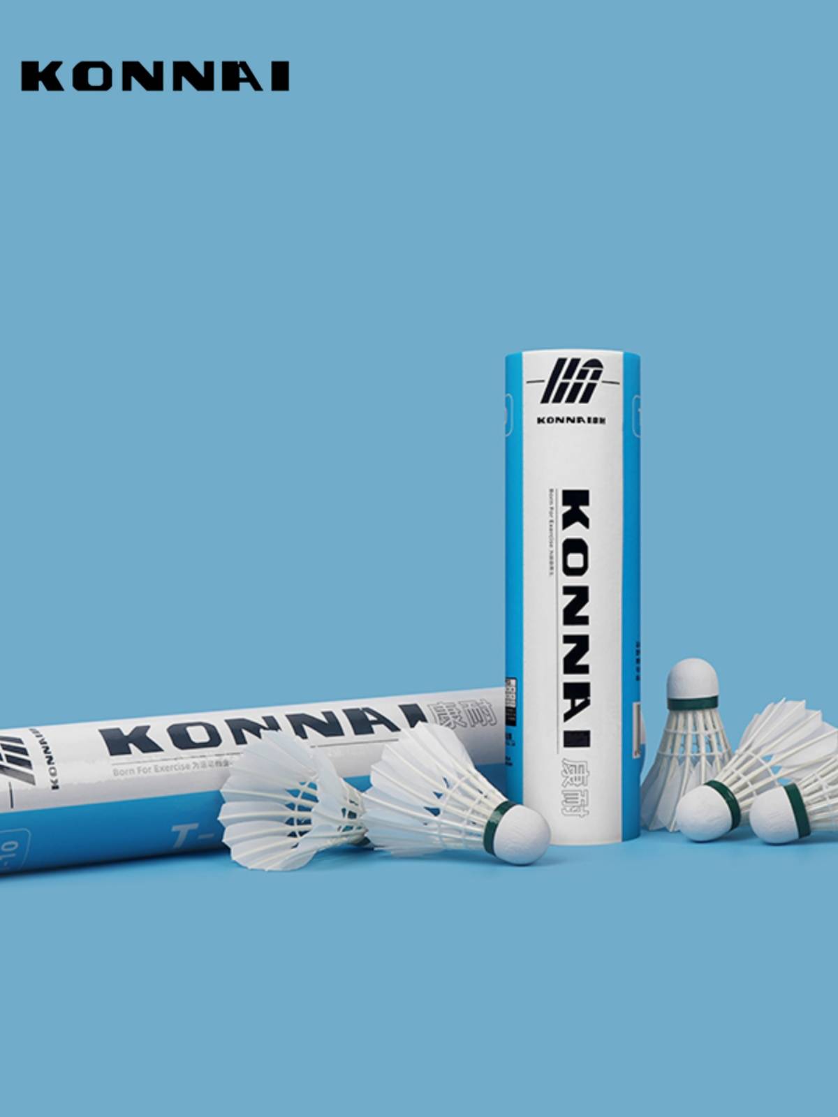 Konnai Kangbin T10 badminton original genuine genuine and hit goose hairball indoor outdoor training family entertainment