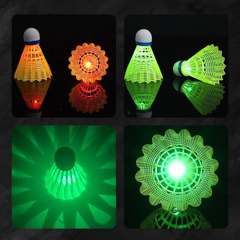 Glowing badminton belt LED light luminous color -resistant plastic -resistant plastic nylon high elastic night windproof
